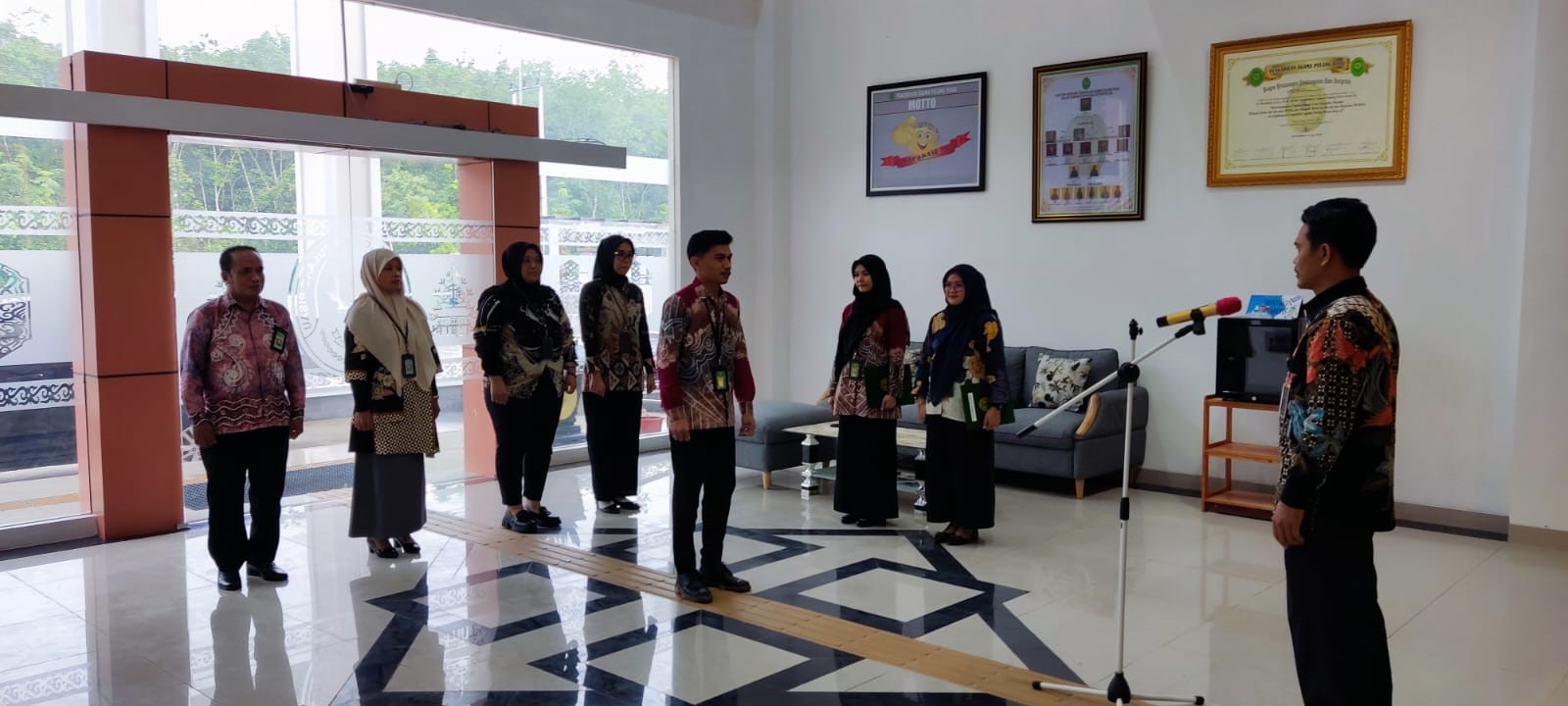 Kegiatan Rutin Apel Jumat Sore di Pengadilan Agama Pulang Pisau 2222