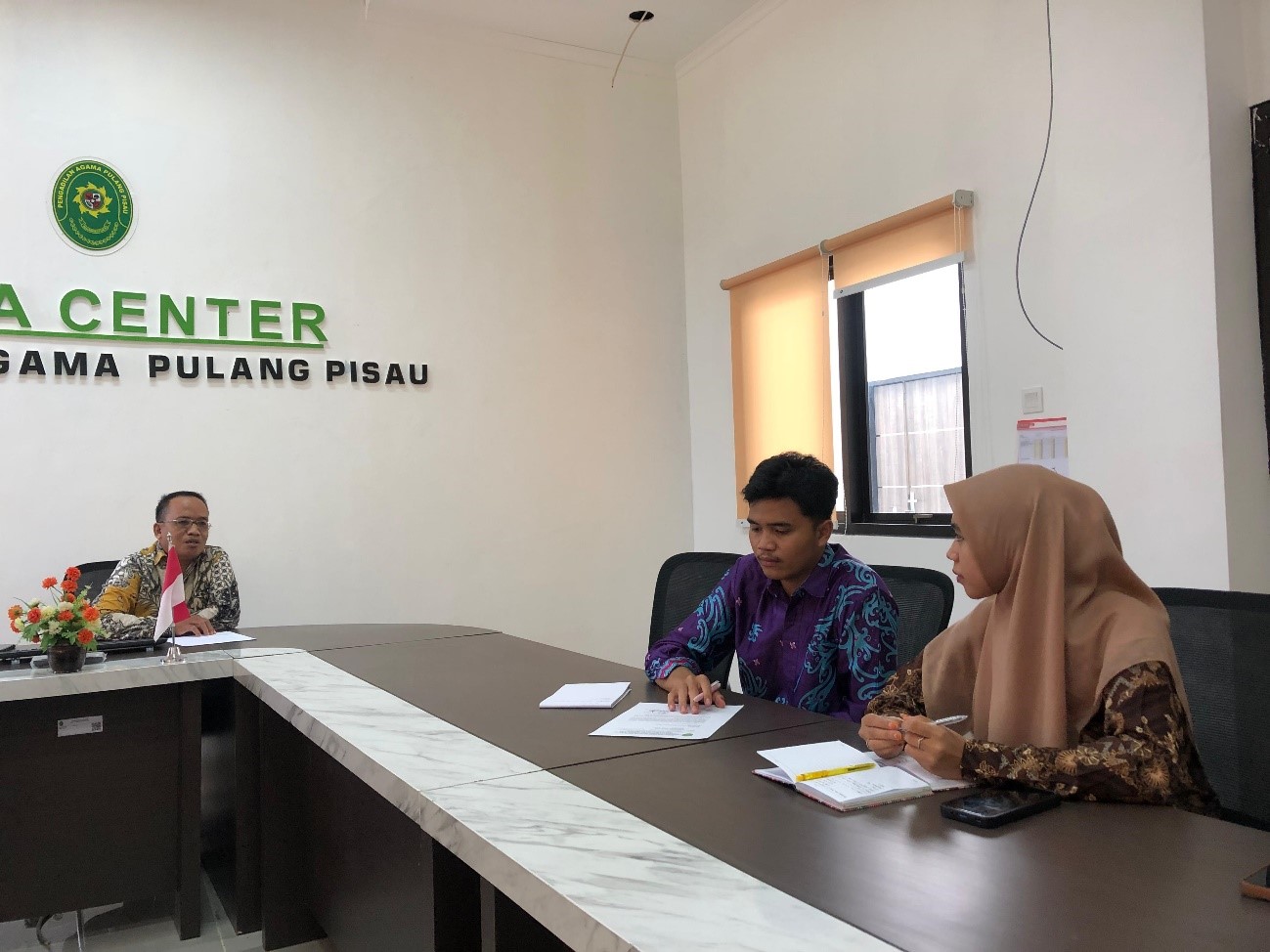 Kasubbag Umum dan Keuangan Pengadilan Agama Pulang Pisau Sampaikan Materi Kepada Mahasiswa i Magang Tahun 2025 1