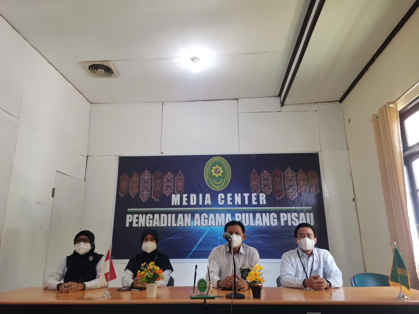 Kepaniteraan Pengadilan Agama Pulang Pisau Turut Hadir Penutupan Pelatihan Singkat Panitera Pengganti 4 Peradilan Seluruh Indonesia Secara Virtual