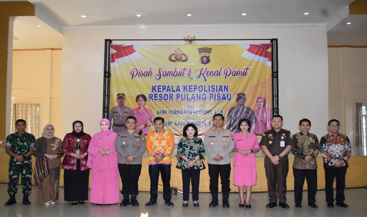 Ketua Pengadilan Agama Pulang Pisau Hadiri Pisah Sambut dan Kenal Pamit Kapolres Pulang Pisau 2