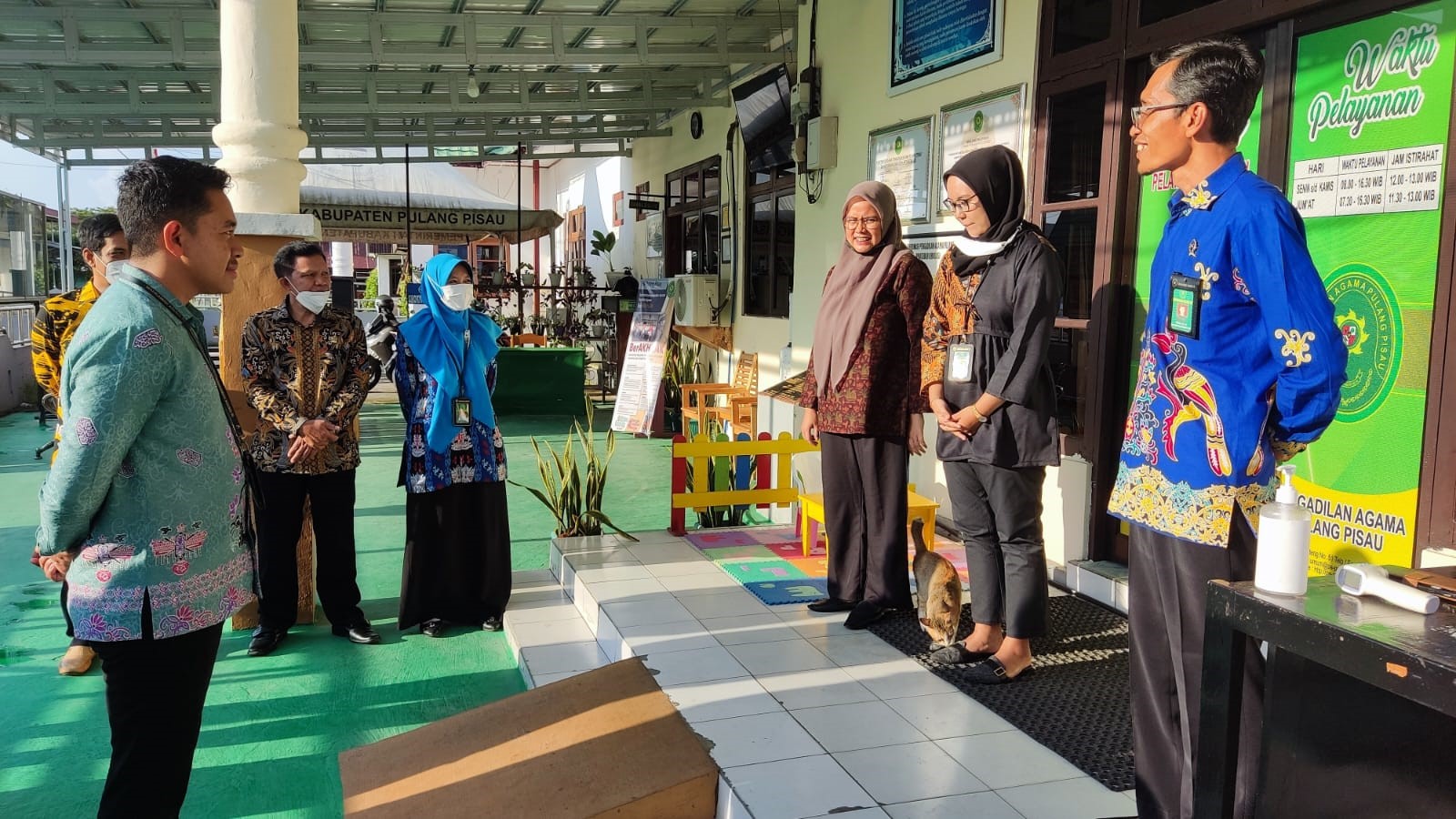 Pembina Apel Jumat Pengadilan Agama Pulang Pisau Ucapkan Selamat Datang untuk CPNS Baru 2