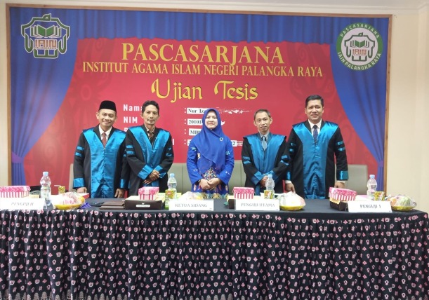Wakil Ketua Pengadilan Agama Pulang Pisau Lulus Tercepat Program Pascasarjana Magister Hukum IAIN Palangka Raya Angkatan 2020jpeg