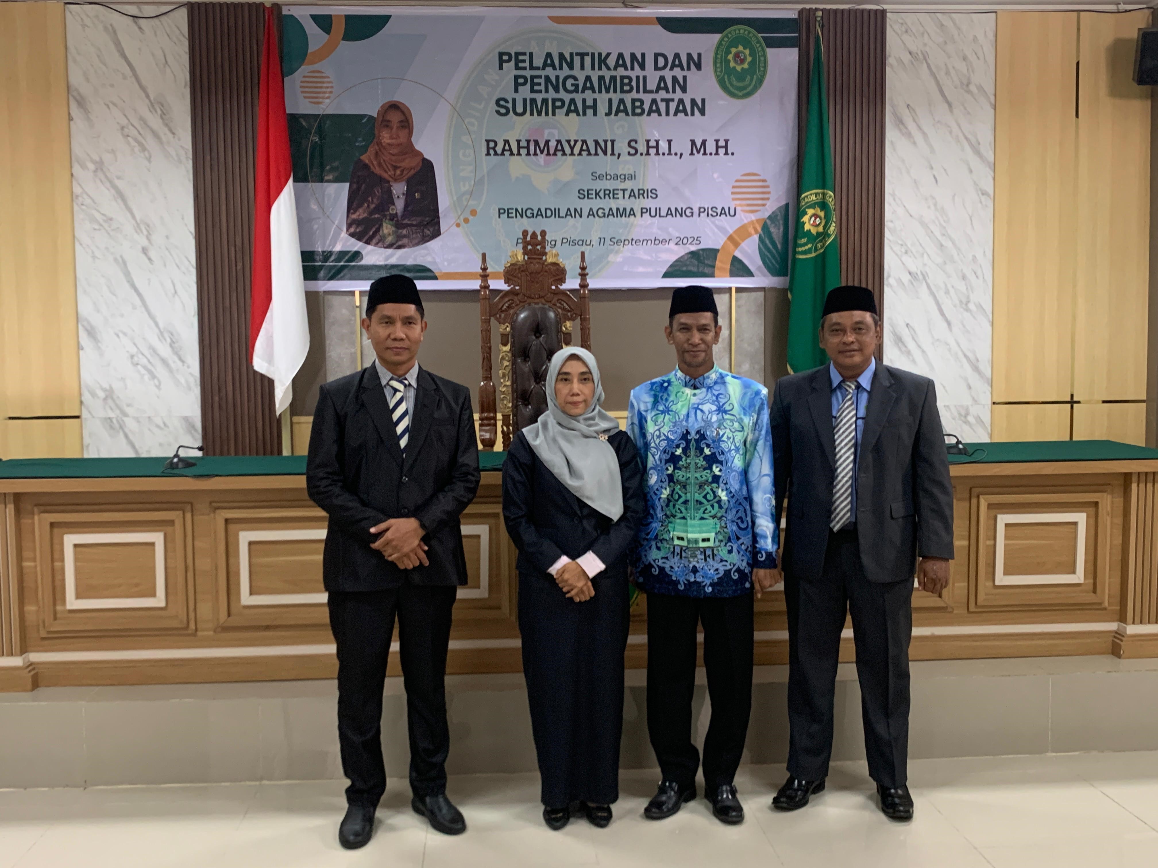 464. Pengadilan Agama Pulang Pisau Kedatangan Tamu dari Kemenag Kabupaten Pulang Pisau