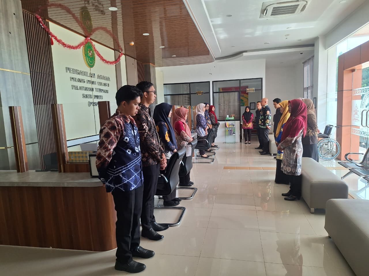 436. GEMA di PTSP Pengadilan Agama Pulang Pisau Di Rabu Pagi