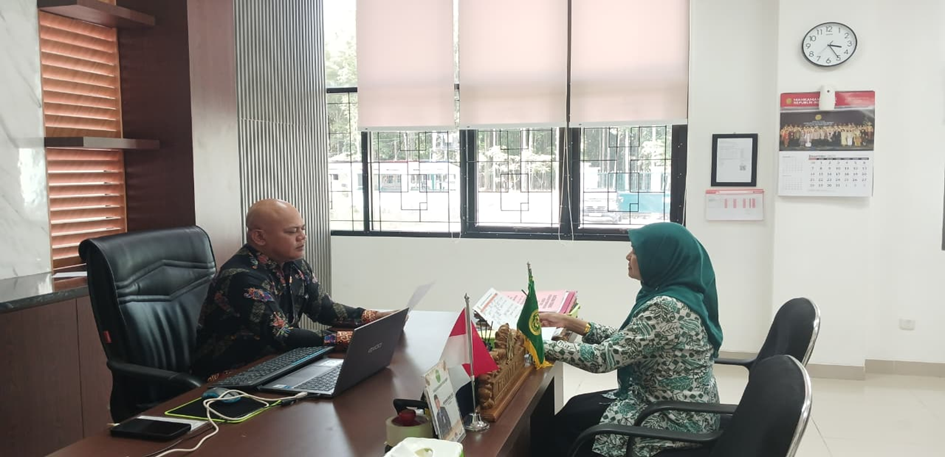 1216. Sinkronisasi Program Kerja: Ketua Tim Revisi RKT Tahun 2026 Koordinasi Intensif dengan Panitera.