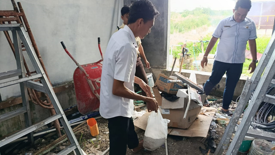 849. Optimalkan Sarana Air Bersih, Pengadilan Agama Pulang Pisau Siapkan Ruangan Khusus Tandon Air