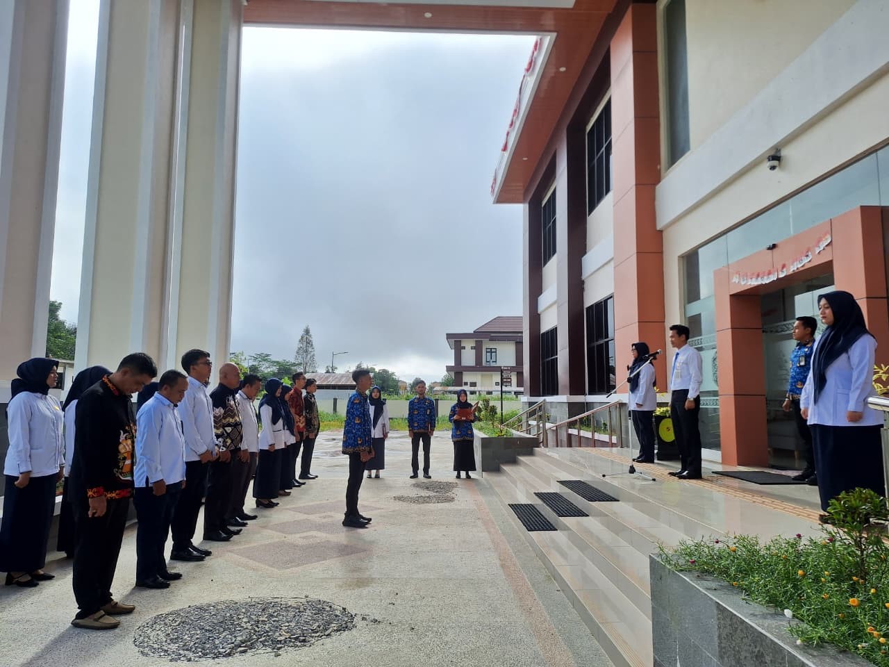 434. Pengadilan Agama Pulang Pisau Laksanakan Apel Senin Pagi